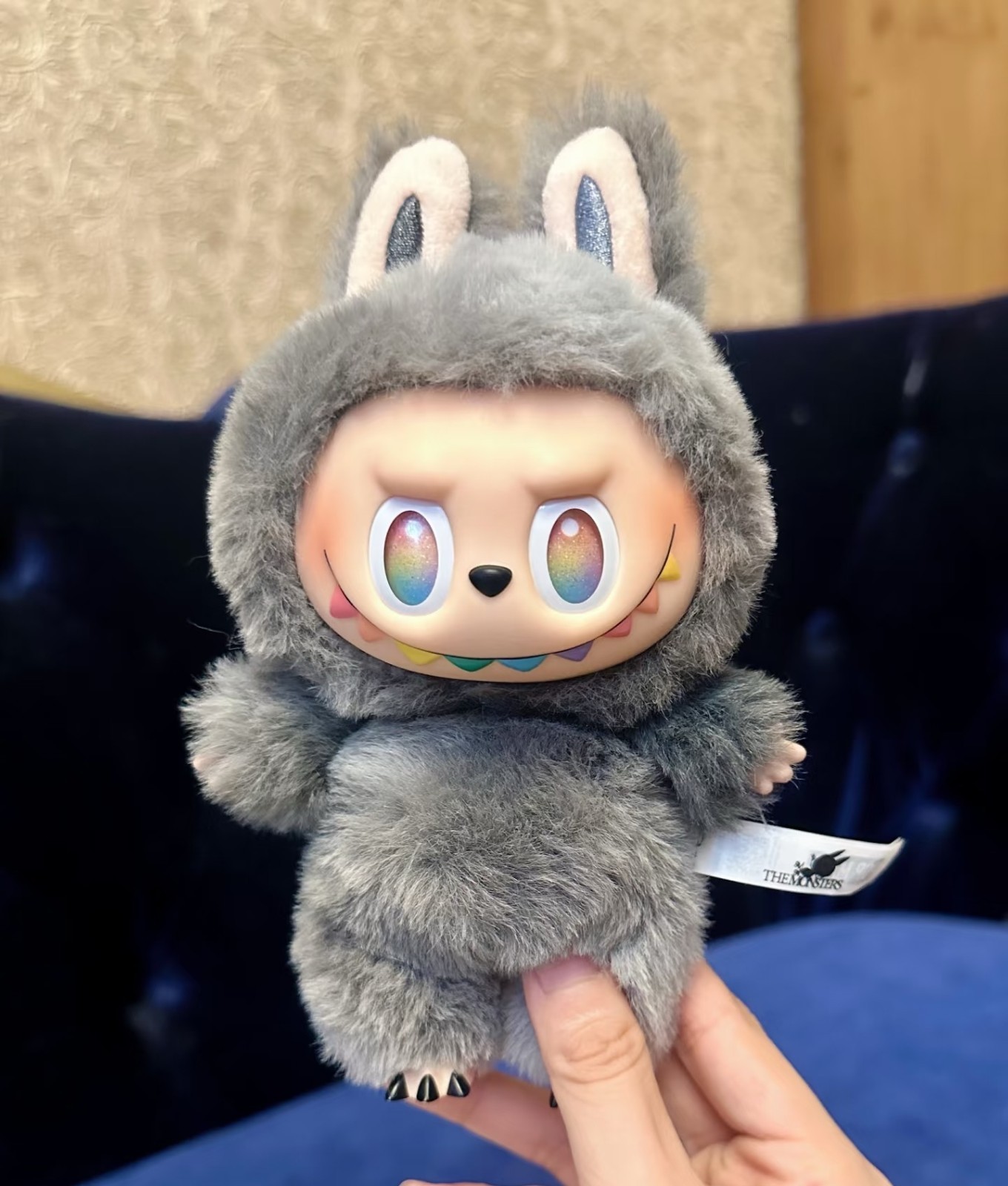 Big Into Energy Secret Series 3 ID Vinyl Figure DIY Handmade Toy Gray