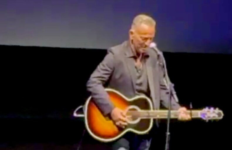 Bruce Springsteen Sings at Deliver Me From Nowhere New York Film Festival Premiere