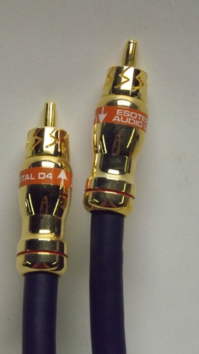 ESOTERIC AUDIO USA D4-2M 6.6FT 2M Coaxial Digital Audio Cable