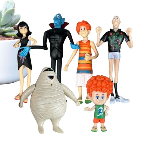 Hotel Transylvania Mavis Action Figures Toys Kids Gifts 6Pcs Model