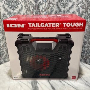 ION Tailgater Tough Portable All-Weather Wireless Bluetooth Speaker TLGATERTGHX