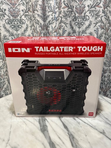 ION Tailgater Tough Portable All-Weather Wireless Bluetooth Speaker TLGATERTGHX