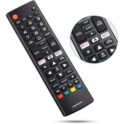 LG TV Remote Control Replacement AKB75095307 for All LCD LED OLED Smart TV Models