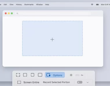 Record Selected Area on Mac Screen with Built-in Tools