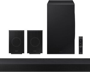 Samsung HW-Q990D/ZA Q-Series 11.1.4 Channel Wireless Dolby Atmos Soundbar with Rear Speakers