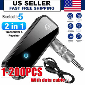 USB Wireless Bluetooth Transmitter Receiver for Car Music Audio Aux Adapter Lot