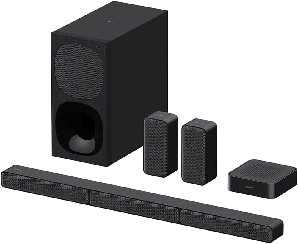 Sony HT-S40R 5.1 Channel Black Home Theater Soundbar System