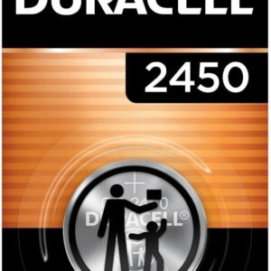 Duracell CR2450 3V Lithium Coin Battery for Key Fob Car Remote Watch and Other Devices