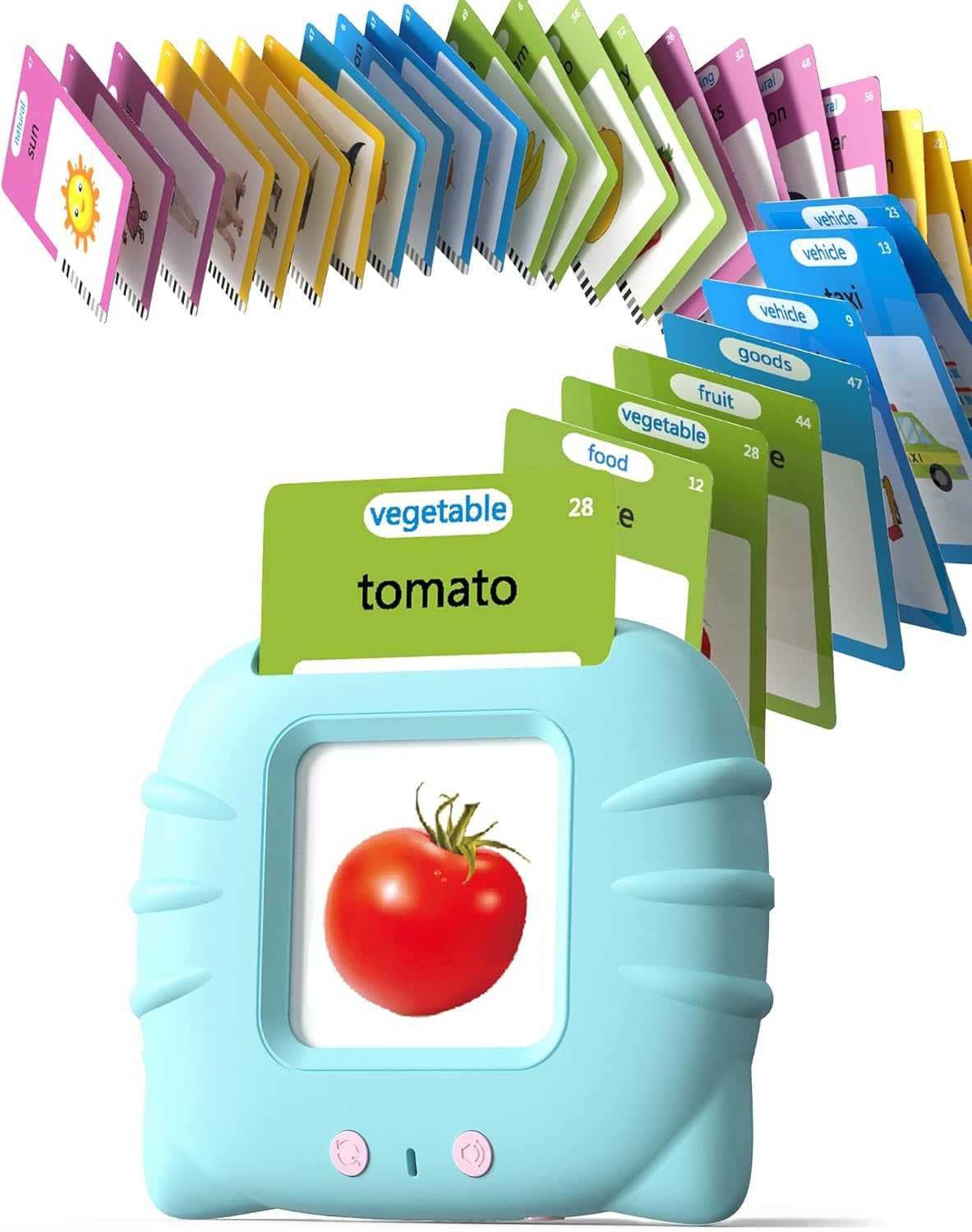 Montessori Talking Flash Cards for 1-4 Year Olds Autism Speech Therapy Sensory Educational Device
