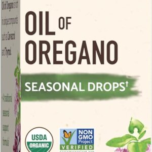 Garden of Life Organics Oil of Oregano Seasonal Drops Liquid Immune Support