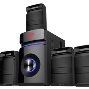 800W 5.1 Channel Bluetooth Home Theater Audio System with Subwoofer