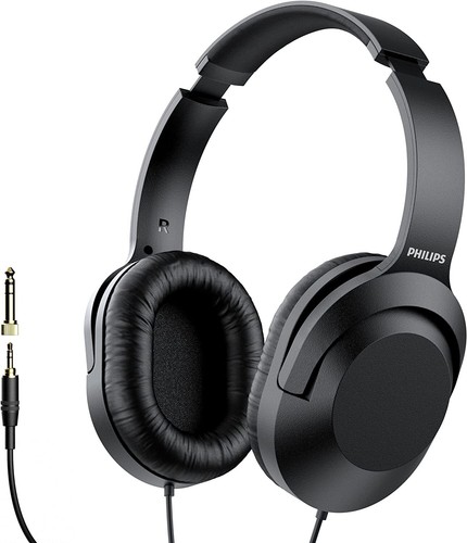 Philips TAH2005 Black Over the Ear Wired Stereo Headphones