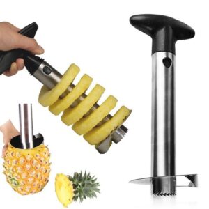 Stainless Steel Pineapple Corer Slicer Peeler Cutter Kitchen Fruit Tool