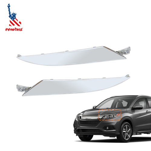 2019-2021 Honda HRV HR-V Front Hood Chrome Grille & Headlight Trim Modification