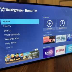 50" Westinghouse Roku TV with Remote for Sale Negotiable Price