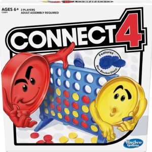 Hasbro Gaming Connect 4 Strategy Board Game for Ages 6 and Up Amazon Exclusive