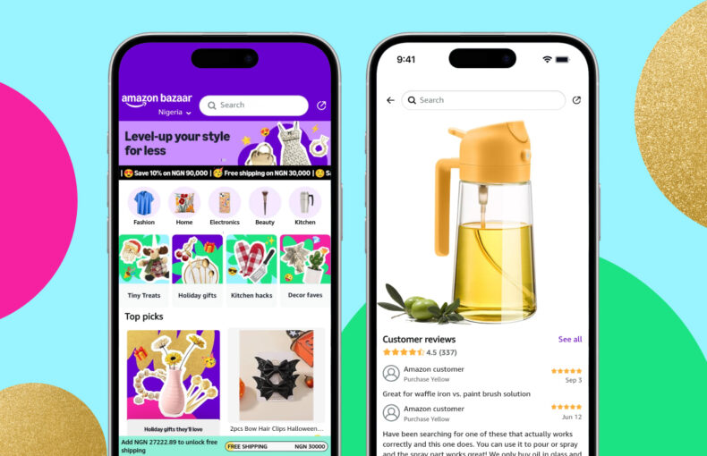 Amazon Unveils Bazaar App in Nigeria for Affordable Online Shopping