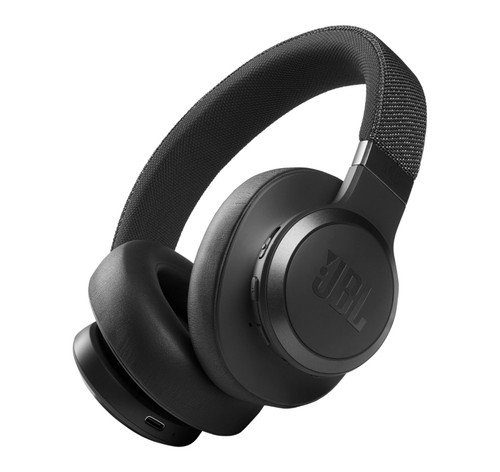 JBL LIVE 660NC Black Over-Ear ANC Headphones Damaged Factory Box