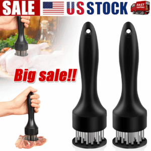 Meat Tenderizer Tool 21 Needles Stainless Steel Kitchen Tenderizing Tool USA