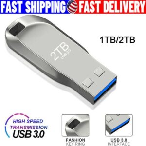 1TB 2TB USB 3.0 Flash Drive Thumb U Disk Memory Stick Pen PC Laptop Storage
