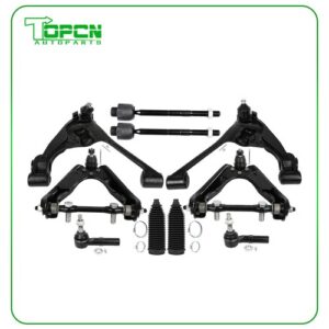 2000-2004 Dodge Dakota Durango Front Upper Lower Control Arm Tie Rod End Replacement