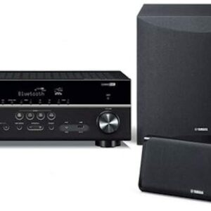 Yamaha YHT-4950U 4K Ultra HD 5.1 Channel Home Theater System with Bluetooth Black