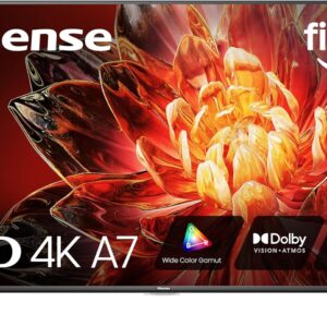 Hisense 55" 4K UHD Smart Fire TV 55A7NF 2025 Model with Alexa Dolby Vision Atmos and HDR10+