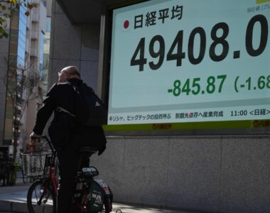 Asian Shares Mixed as Steady Bond Yields and Bitcoin Rebound Push US Stocks Higher