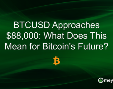 BTCUSD Price Approaches $88,000: Bitcoin Future Outlook