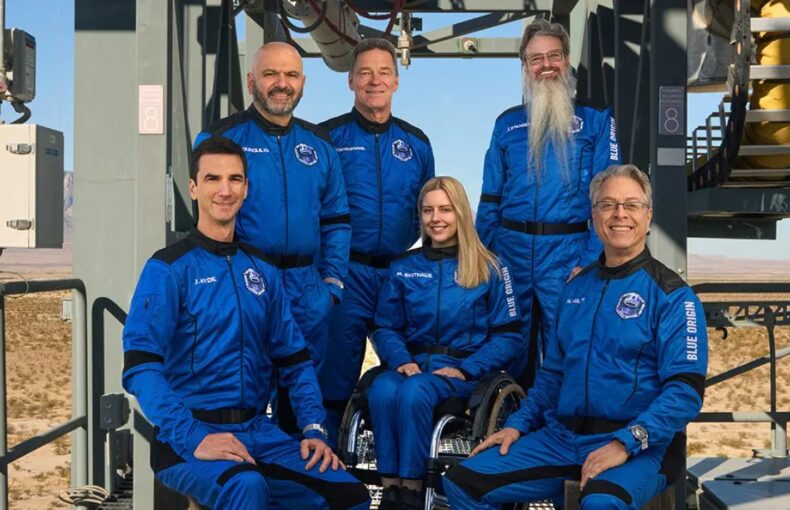 Blue Origin Marks First Spaceflight by Wheelchair User