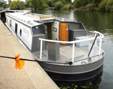 London Canal Minimalist Houseboat Tour Inside Thoughtfully Designed Home